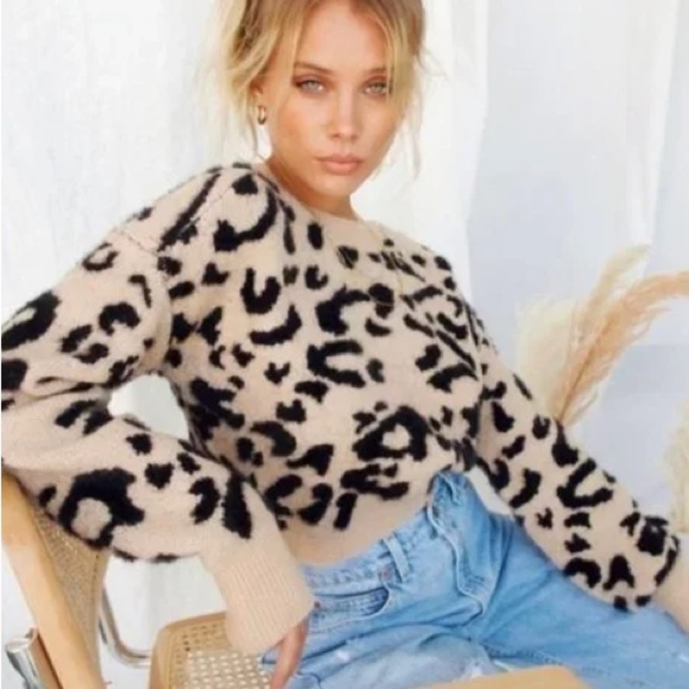 12th Tribe Leopard sweater